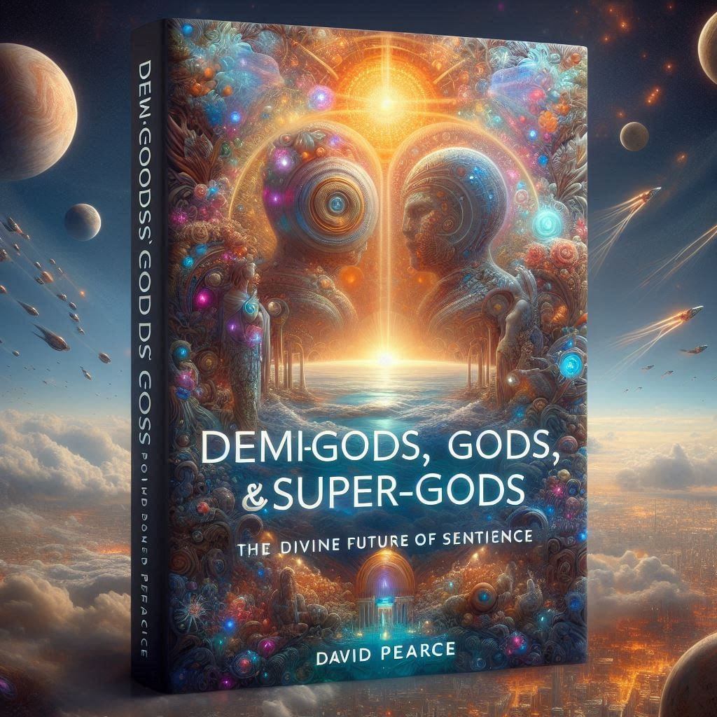 Demigods, Gods and Supergods: the Divine Future of Sentience  by David Pearce