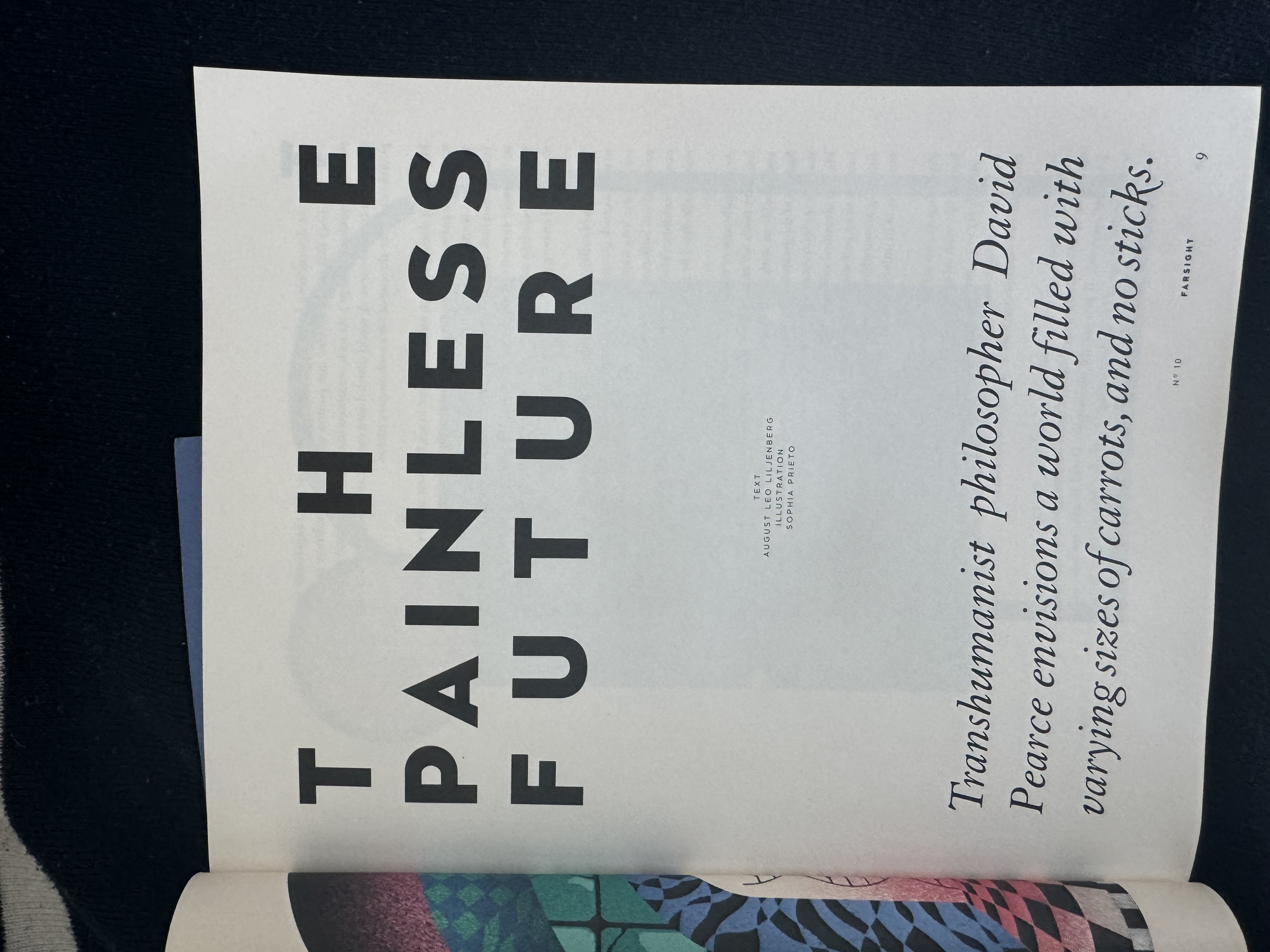 The Painless Future: David Pearce interviewed by FARSIGHT magazine